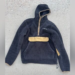 Mens The North Face Campshire Sherpa Fleece Hoodie Hooded Jacket Coat sz XS